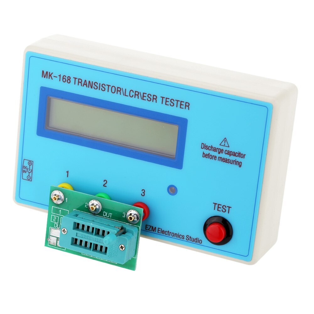 Multifunctional Transistor Tester LCD Backlight Diode Inductance Capacitance Resistance ESR Meter for MOS/PNP/NPN L/C/R Testing