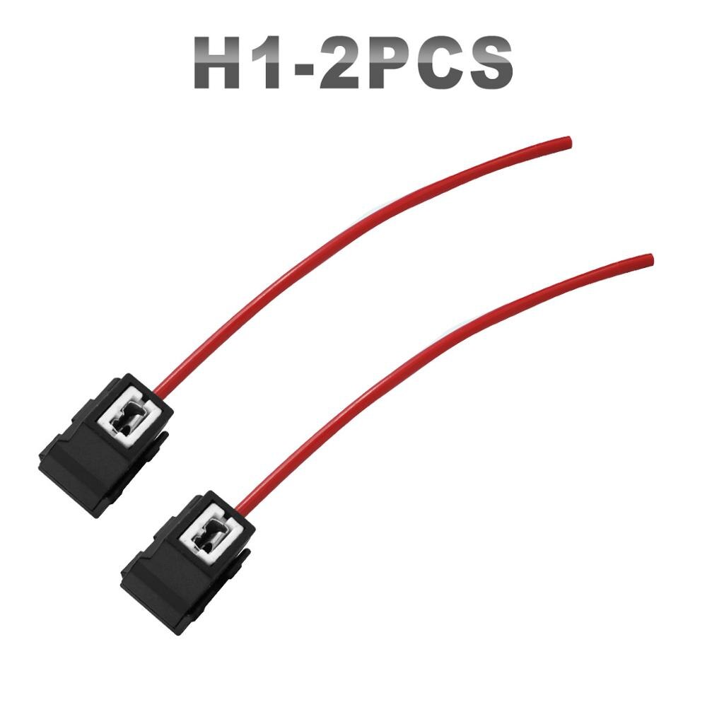 JGAUT Keramische Lamp Houder H1 H7 H13 H8 H9 H11 9007 Adapter Plug Connector Bedrading Harnes Koplamp