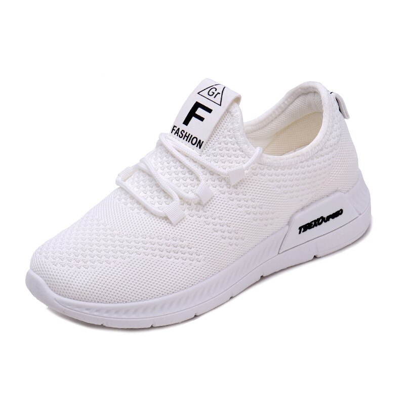 Tenis Mujer 2019 nowych kobiet lekkie miękkie siłownia sportowe buty damskie buty do tenisa kobiet stabilność Athletic Sneakers trenerzy tanie: WHITE / 5