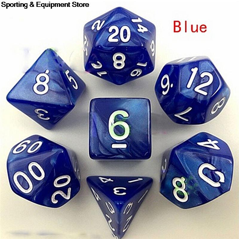 6 Vlakken Dobbelsteen Transparant Blauw met Witte Stippen 16mm