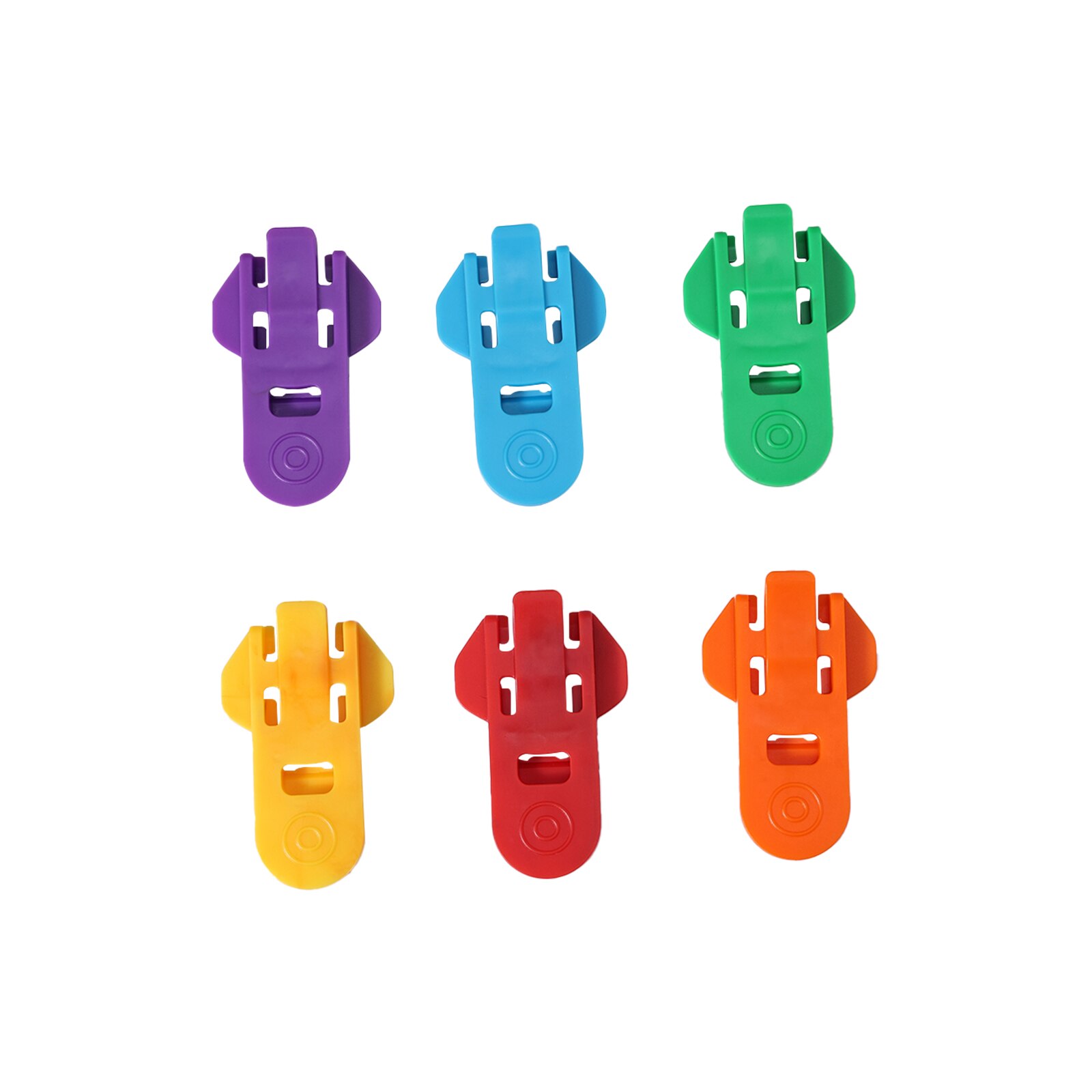 Lot De 6 Ouvre-Boîtes En Plastique Pour Bière Soda Coca - Protège Ongles Et Couvre Boisson