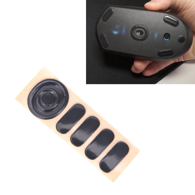 Patines para ratón Logitech G304 G305, 1 Juego de 0,6mm, con borde curvo