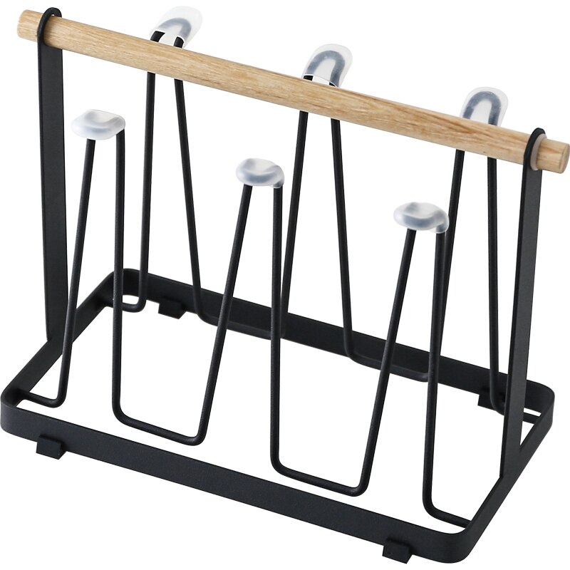 Nordic Eenvoudige water cup rack Ijzer koffiekopje percolaat kader cup woonkamer glas rack opbergrek glas glashouder CL1226