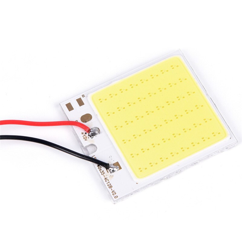 Car Interior Panel Lights Dome Lamp Bulb+Parts 48 SMD COB LED T10 4W 12V Light Long Life expectancy Automobile lamp