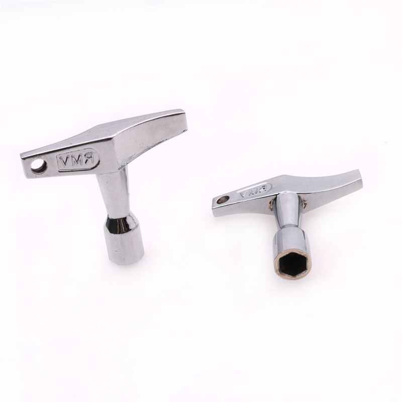 Portable High Alloys Drum Key Regulator Key Metal Square Drum Wrench with Keyhole Essential Tools for Drummers Parts