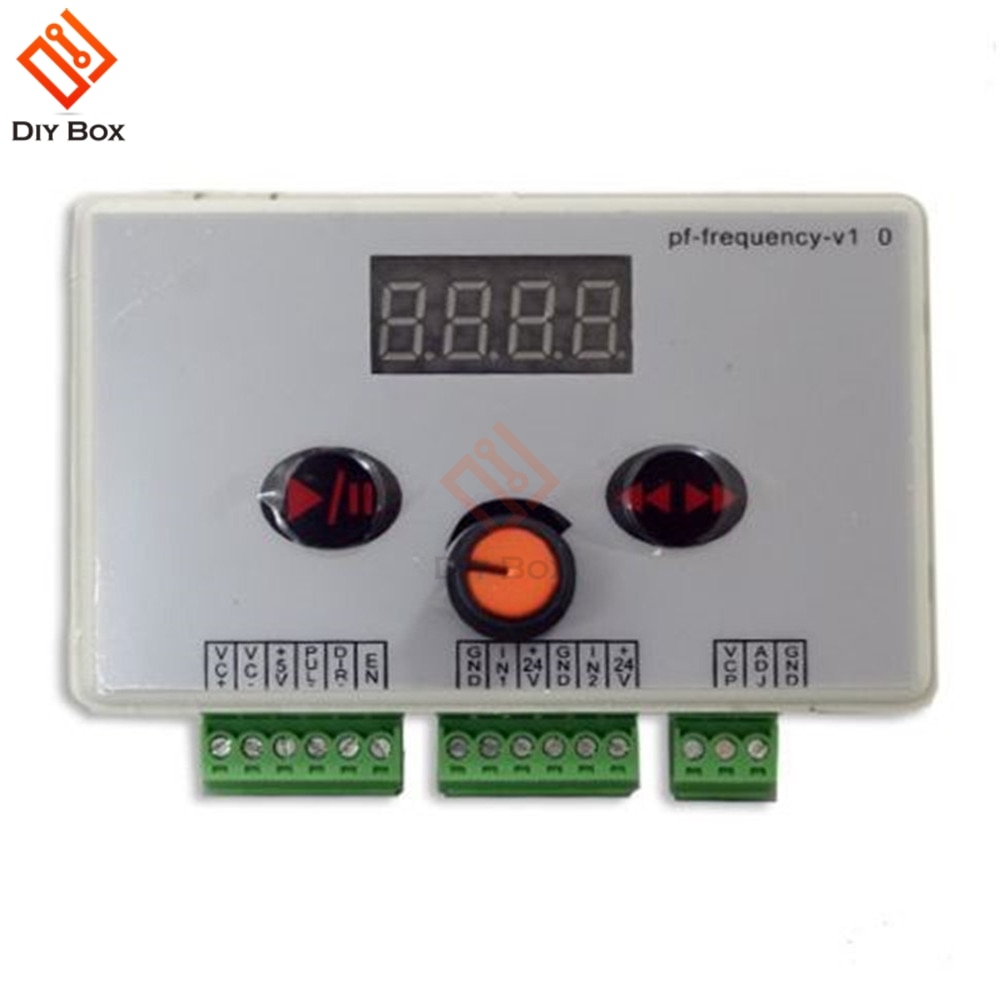 DC 12V 24V Reversible Stepper Motor Speed Controller Stepping Motor Speed Governer Governor Pulse Signal Controller LED Display