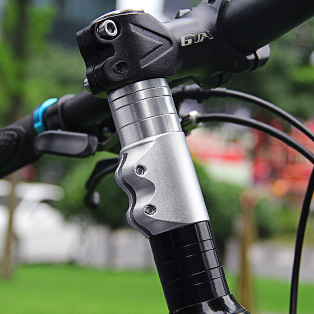 28.6mm cykel gaffel stilk forlænger cykel styret hæve op adapter aluminiumslegering højde øget stilk cykel tilbehør