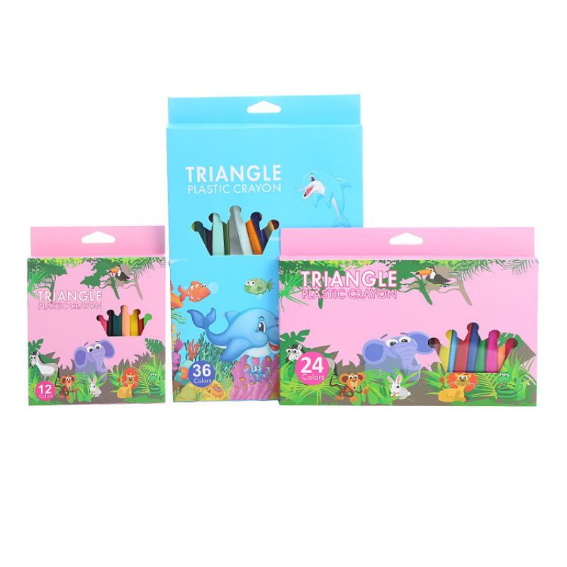 1 Juego de artículos de papelería lavables Lytwtw, dibujos animados, animales, frutas, material escolar, colores bonitos y encantadores, crayón para estudiantes