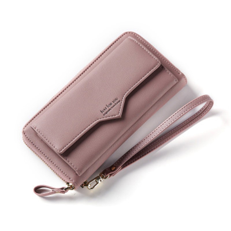 BENVICHED Long Woman Purse Female Wallet Clutch PU Leather Ladies Purses Card Holder Women Phone Bags D126