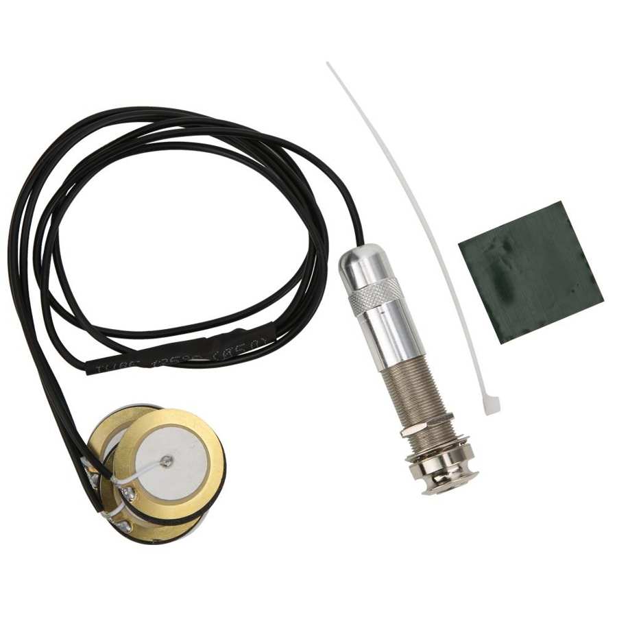 For Folk Guitar Pickup Piezo Transducer Prewired Amplifier with 6 35MM Output