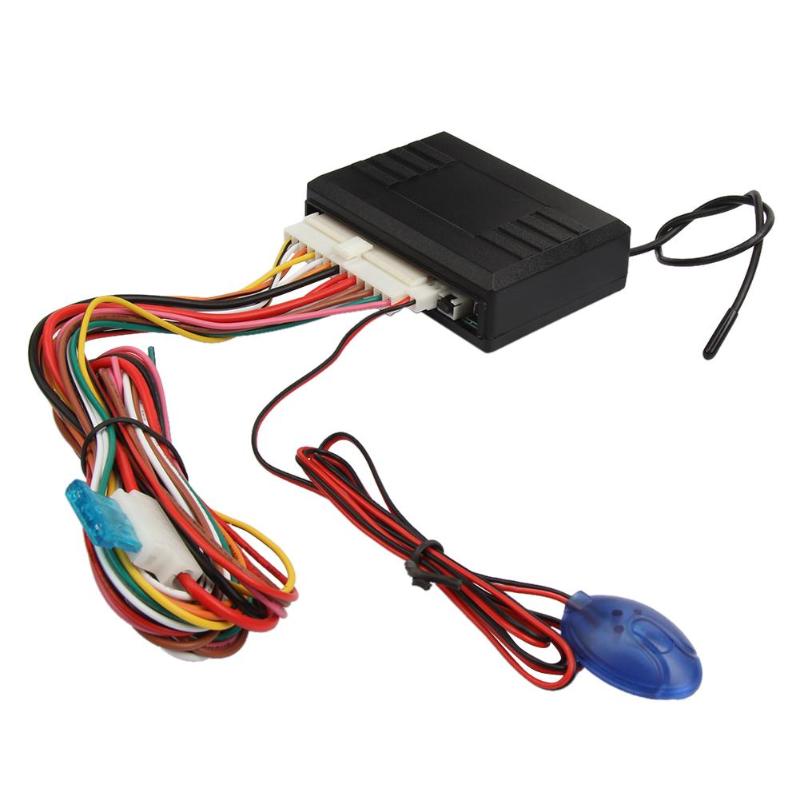 Universal 12V Car Auto Keyless Entry System Door Lock Button With Remote Control Automobile Remote Controls