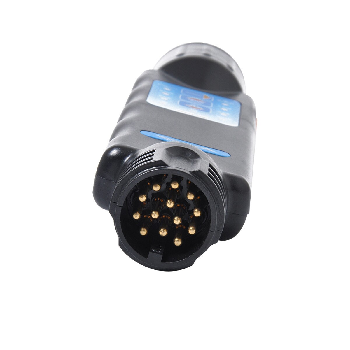 Black 13 Pin Trailer Plug Socket Connection Circuit Tester Signal Plug Socket Compact And Easy To Operate#BL2