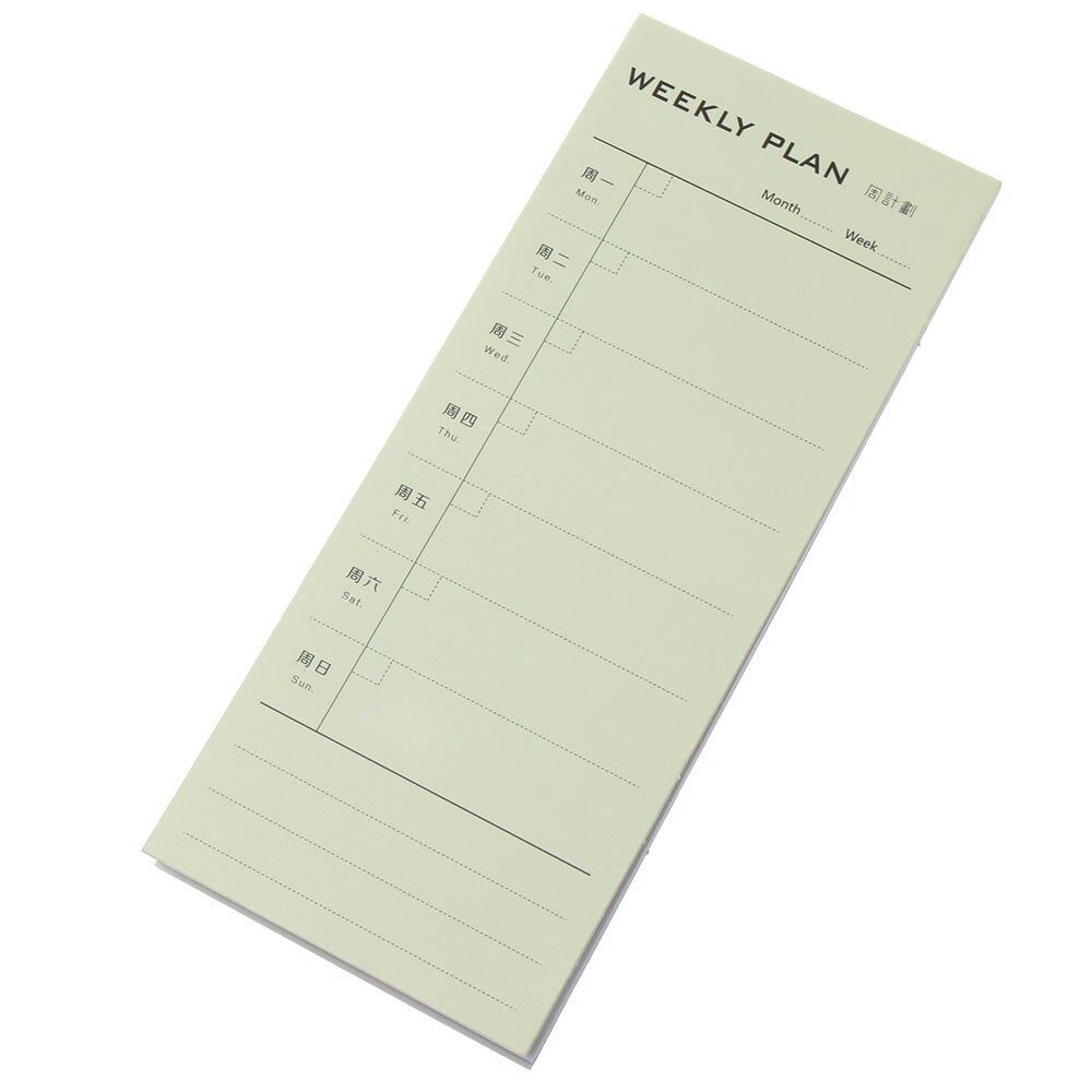 Day plan Week Plan Month plan More Detailed list Notebook Notepad Copybook Daily Memos Planner Journal Office Stationery