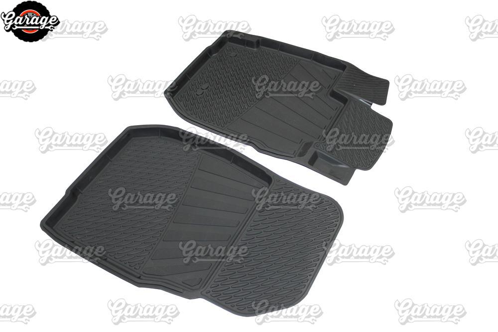 Car floor mats for Renault / Dacia Duster 4WD rubber 1 set / 4 pcs or 2 pcs accessories protect of carpet decoration