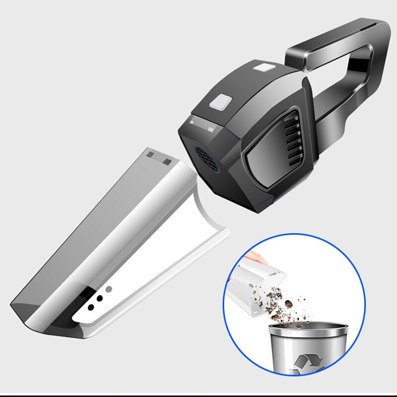 Car Vacuum Cleaner Handheld DC 12V 120W Cordless Wet and Dry Dual Use Auto Portable Vacuums Cleaner for Home Office