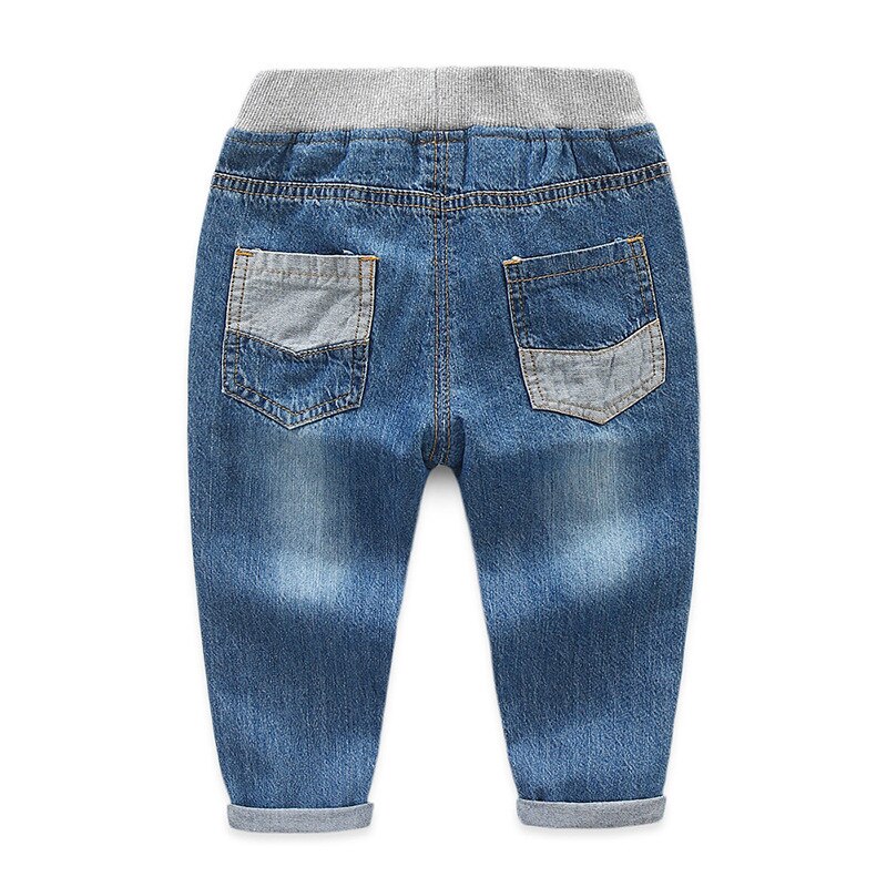 Kinderen Kleding Zomer Herfst Peuter Baby Jongens Gat Jeans Casual Wilde Mode Broek Jongens Jeans Kids Broek 2 3 4 Jaar