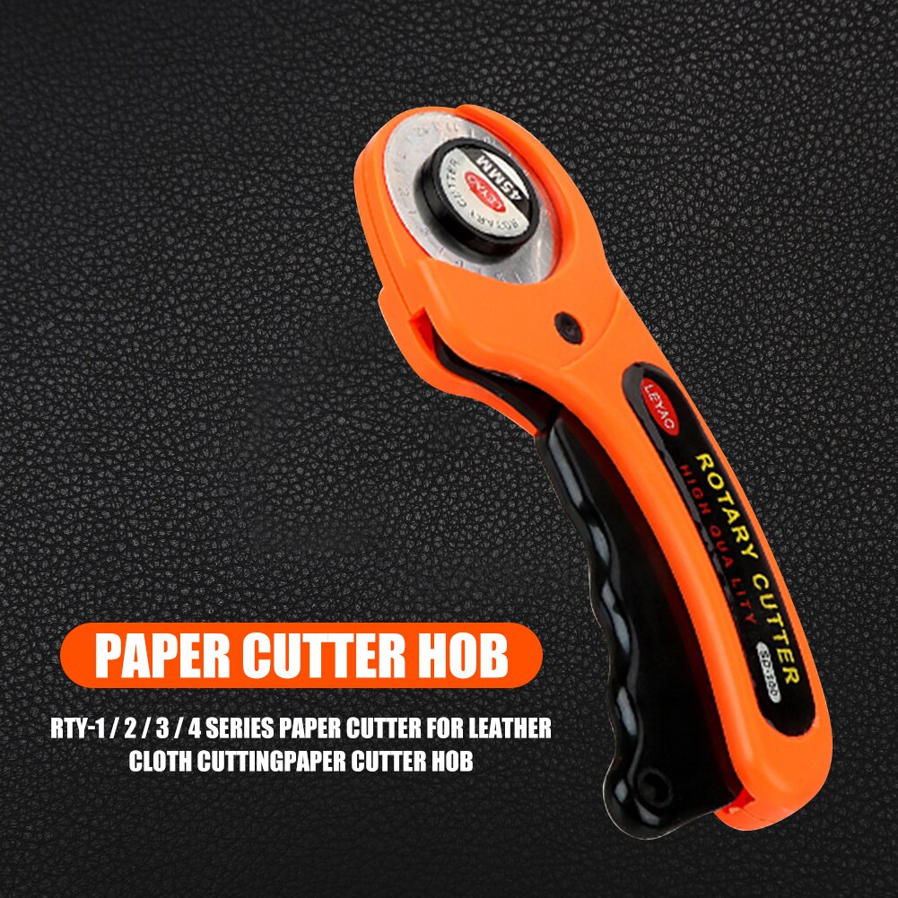 45mm 28mm Rotary Cutter for leather Set Blade for Fabric Circular Quilting Cutting DIY Patchwork Cut Tool Quilter Leather Cutter