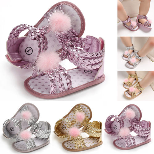 2019 Recém-nascidos Sandálias Tamancos Infantil Da Menina Do Bebê Sandálias de Sola Macia Sapatos Da Criança Verão Sandálias Bowknot