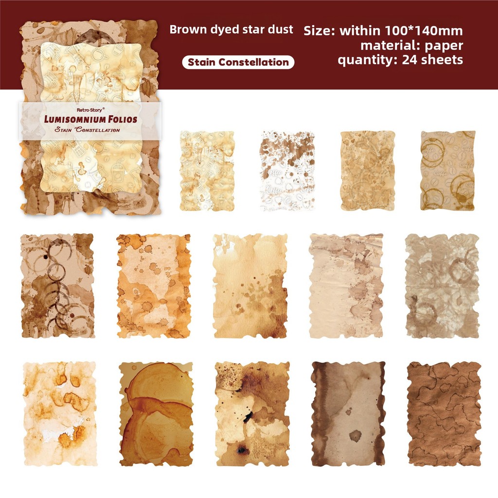 24 hojas de papel para álbum de recortes, adorno, Collage, papel hecho a mano para diario basura, suministros para hacer tarjetas, papel estético para manualidades DIY: Gris claro