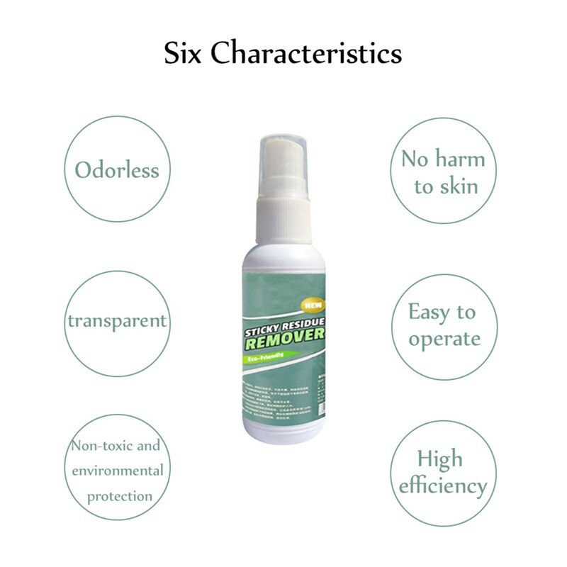 20ml. verwijderaar van kleverige resten, allesreiniger voor thuis, autoglas, kunststof, kleverige verwijderaar, huishoudelijke schoonmaakmiddelen