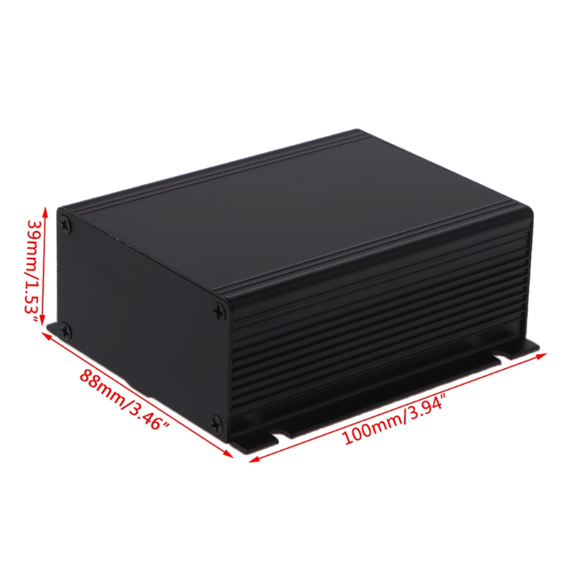 DIY Aluminum for Case Electronic Project PCB Instrument Box 100x88x39mm: Default Title