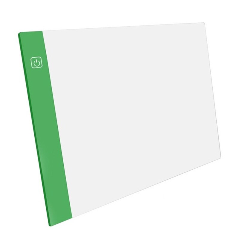 LED Drawing Board A4 - Ultra-thin USB Powered Tracing Pad - 3 Level Dimming - for Artists: Black