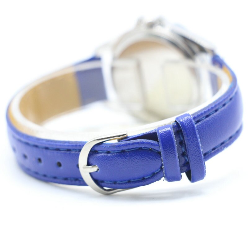 Drengeur pige børn børns imiteret læderrem lær fortælle tid vejleder elev armbåndsure