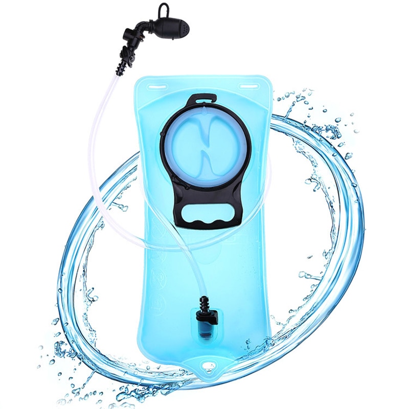 Idratazione del Sacchetto di Valvola Boccaglio In Silicone Anti-Polvere Accessori Da Campeggio Sacchetto di Acqua Con La Copertura A Sgancio Rapido di Idratazione Ugello