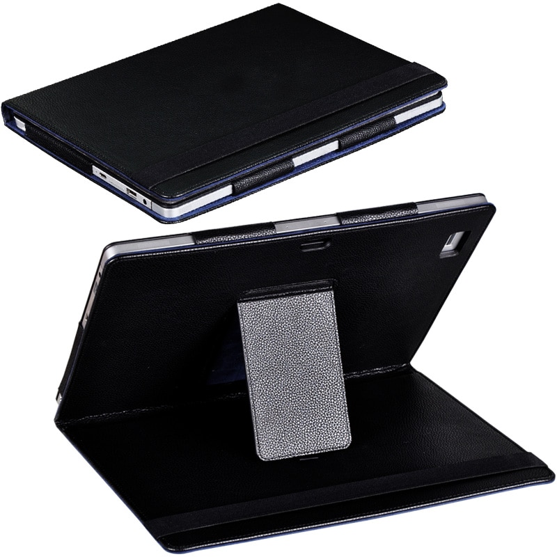 Capa para tablet hp elite x2 1012 g2, capa de couro e pu com suporte para hp elite x2 1020 g1 g2 tablet de 12.3&#39;&#39;
