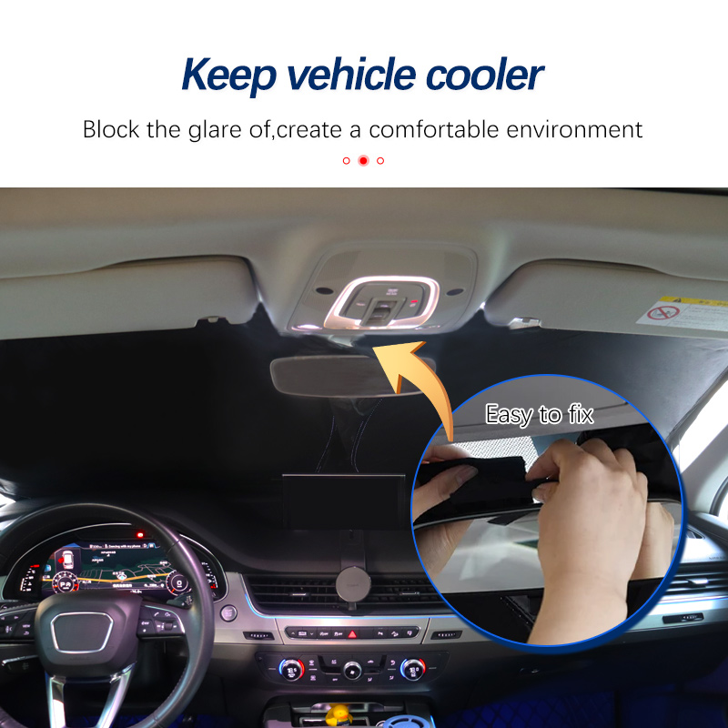 Car Windshield Sun Shade For SUZUKI Ignis Sunshade Summer Visor Protector Foldable Blocks UV Rays Protection Accessories