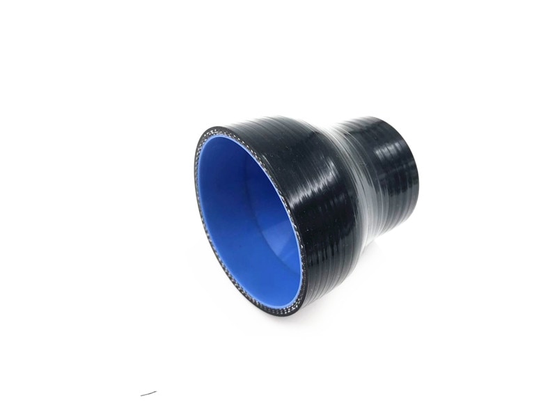Universal 4 Ply 51mm/57mm/60mm/63mm/70mm/76mm recto manguera de silicona Intercooler Turbo acoplador tubo de entrada negro