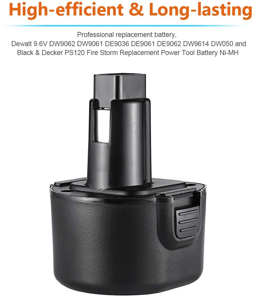 A9242 x 9.6v ni-mh-akkus für black & decker  ps120 fsb 96 kc96ve kc96c kc9651cn cd9600 cd231 100% hoher kapazität