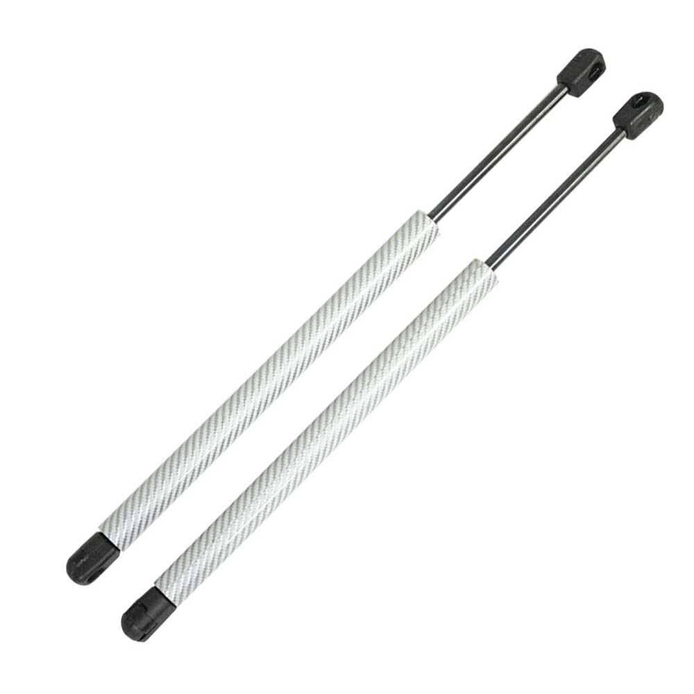 Lyftstöd för peugeot 5008 i (t8)  mpv baklucka bak kolfiber gasfjäder stötdämpare fjäderben dämpare 58cm: Silver kolfiber