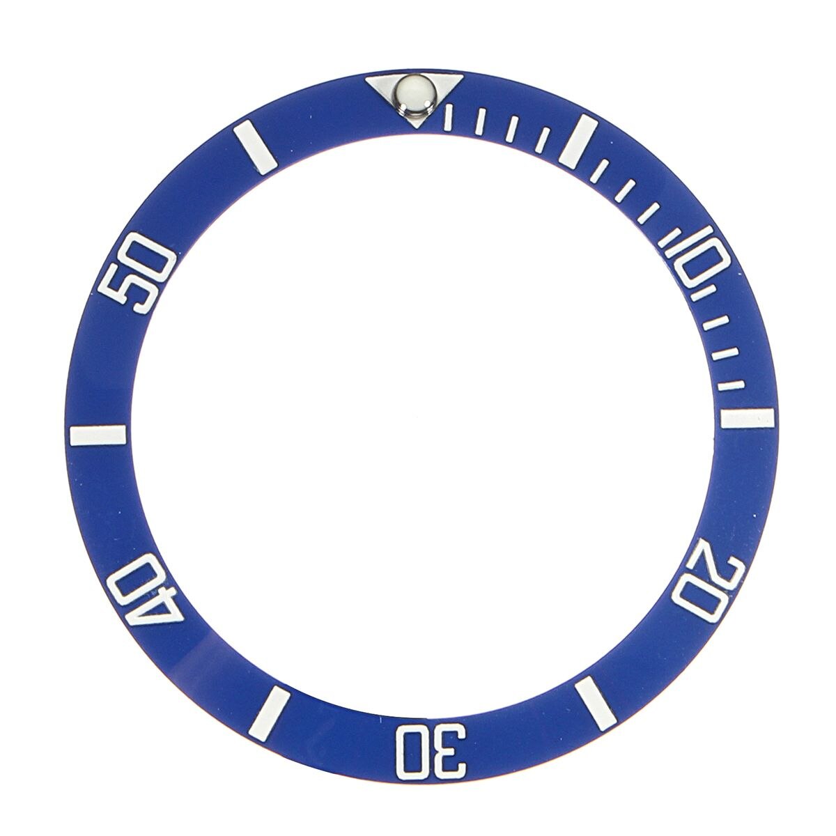 Recambio de bisel cerámico para reloj de 40mm, accesorio automático para relojes de hombre, negro/azul/Verde/dorado, Rolx: 40mm blue