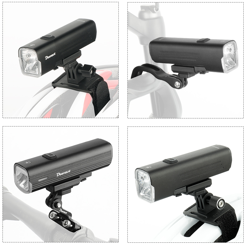 Adaptador para faro EOS530/520 para Rockbros /Blackbird L3, soporte de lámpara frontal, vástago de manillar, horquilla, soporte para casco, compatible con GoPro
