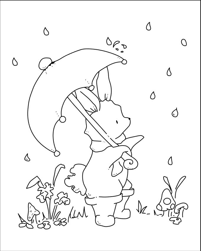 10x8 Bunny series Transparent Clear Silicone Stamp/Seal for DIY scrapbooking/photo album Decorative card making: 1346