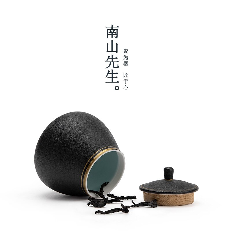 Container Thee Kan Doos Pot Voor Koffie Bus Set Thee Opslag Tin Theezakje Opbergdoos Voorraadbussen Keuken Groene Thee BA6