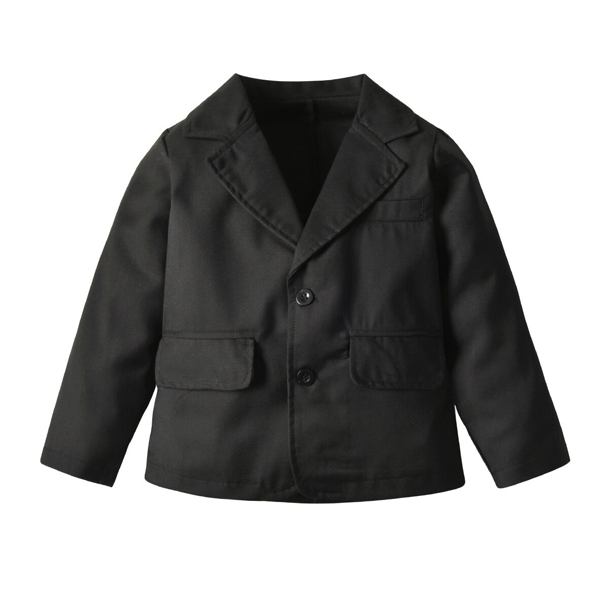 Enfants Vêtements D'extérieur Automne Petit Garçon Veste De costume Classique Seersucker Blazer Manteau 2-boutons Sauvage Tenue Pour Les Occasions formelles: 4T