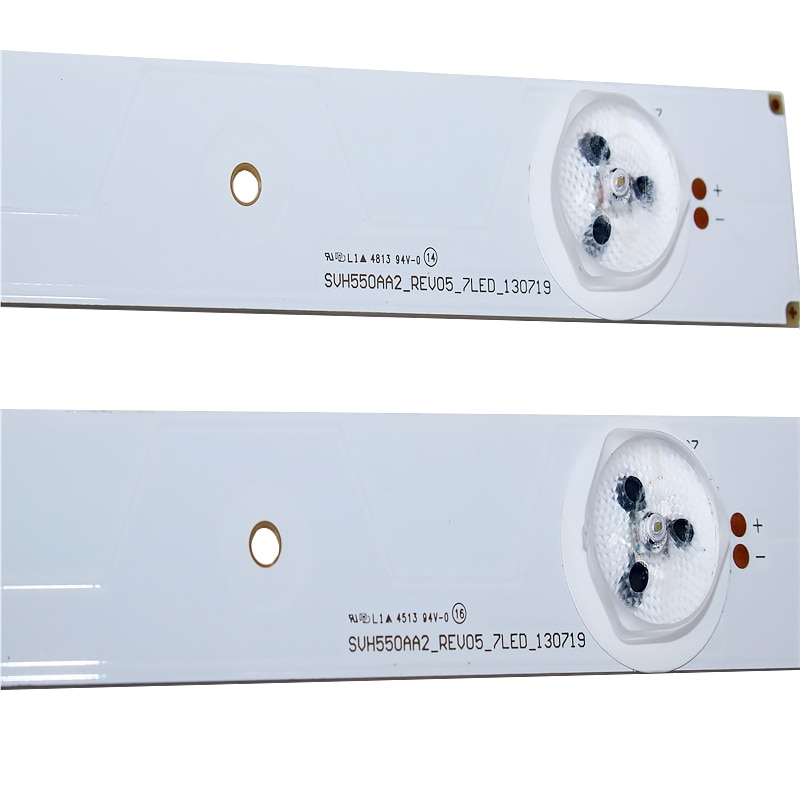 1set =11pcs 100% For Hisense 55 inch TV backlight strip LED55K20JD led backlight for SVH550AA2-REV05-7LED-130719