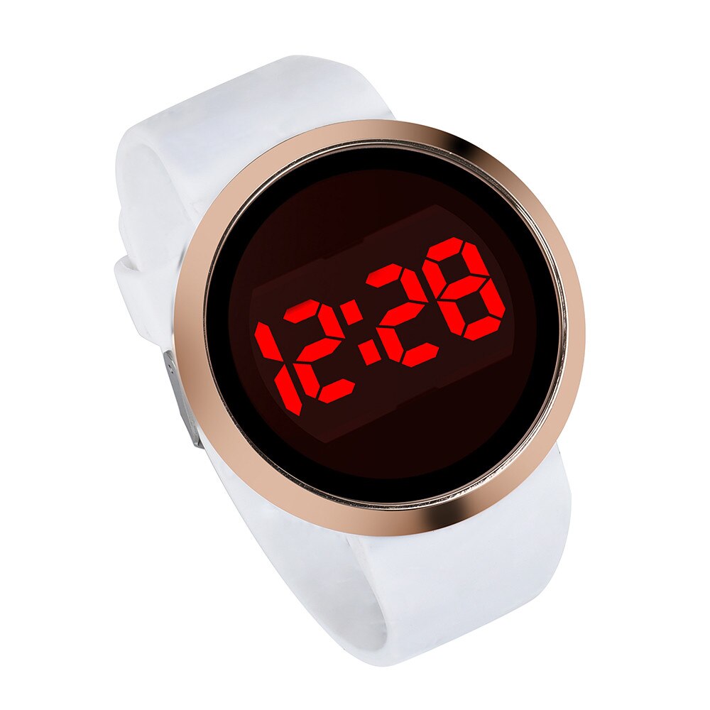 Mannen LED Digitale Horloges Touch Screen Horloges Mannen Sport Horloges Siliconen Band Dag Datum Elektronische Horloges Relogio Masculino