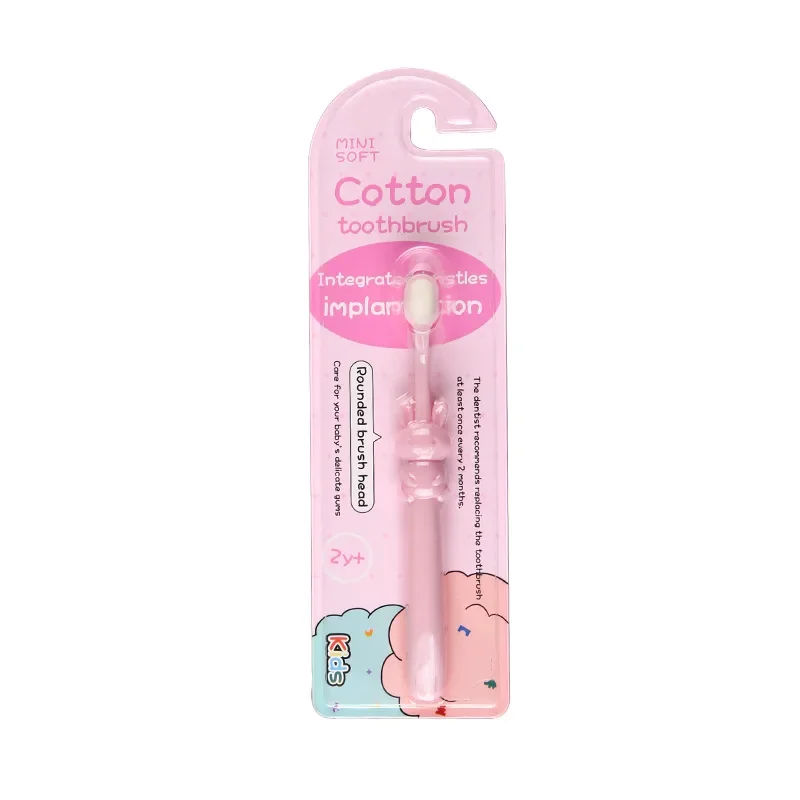 Bébé enfants brosses à dents Ultra doux brosse à dents enfants brosse à dents 360 brosse à dents fil à dents garçons filles soins des dents: Orange