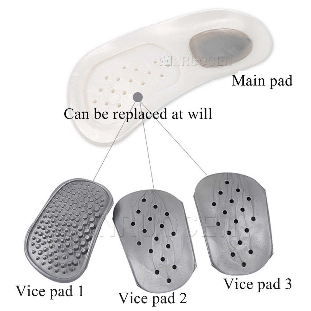 Semelles orthopédiques de soutien de la voûte plantaire pour hommes et femmes, coussinet de soins pour la douleur au talon, jambes XO, Varus, fasciite plantaire
