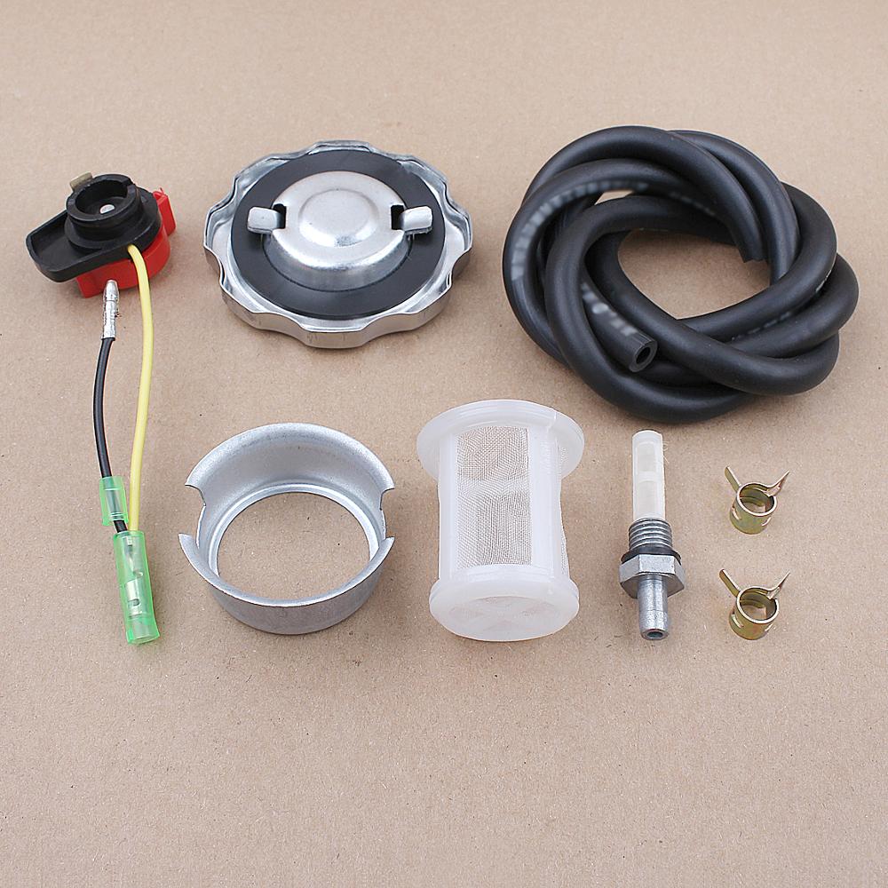 Brandstof Gas Tank Cap Schakelaar Tune Up Kit voor Honda GX160 GX200 GX270 GX340 GX390 17620-ZH7-023 Motor Generator Onderdelen