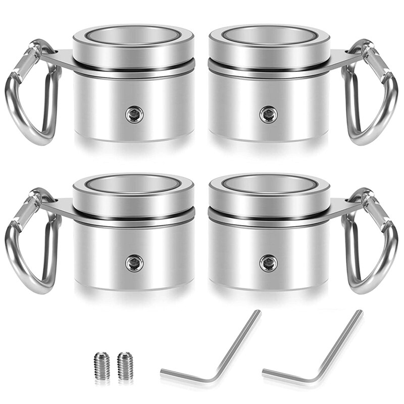 Aluminum Alloy 360° Rotating Flagpole Rotating Flag Mounting Ring-Suitable For 0.75-1.02 Inch Diameter Pole: Default Title