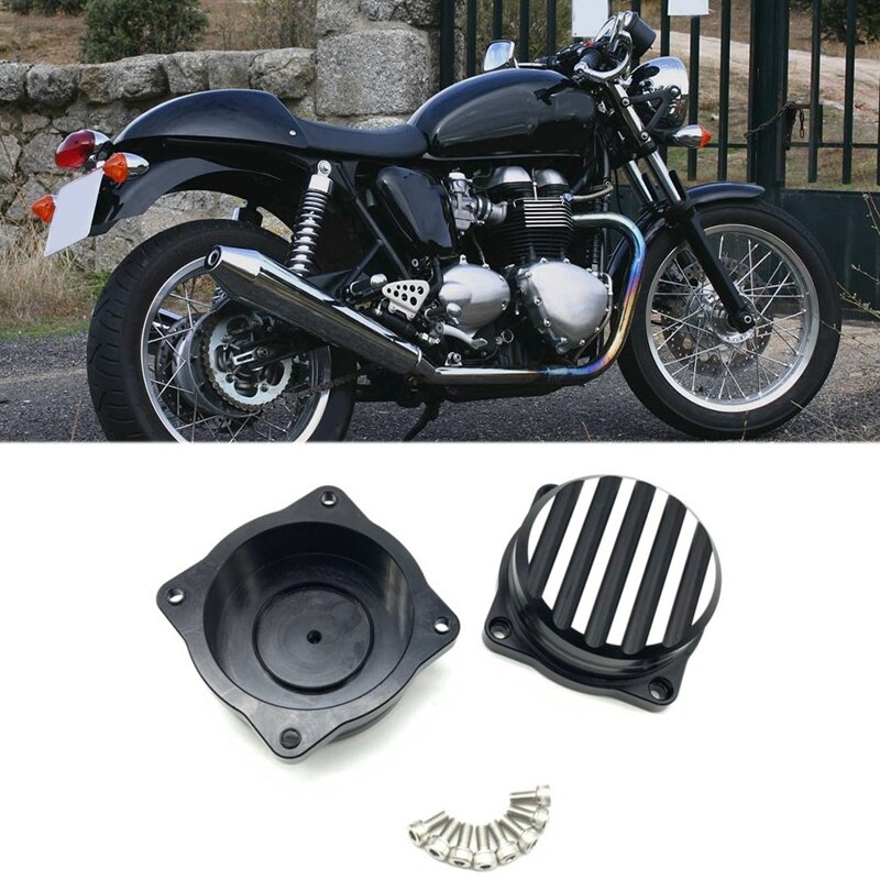 Motorcycle CNC Injection Carburetor Cover for Triumph Bonneville Scrambler Thruxton 900 Accessories