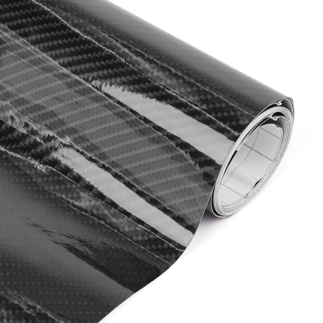 Uxcell 3D 4D 5D 6D de fibra de carbono burbuja de estirable coche película de vinilo adhesivo 152x60 cm/100 cm x 50 cm/152 cm x 30 cm/300x50 cm