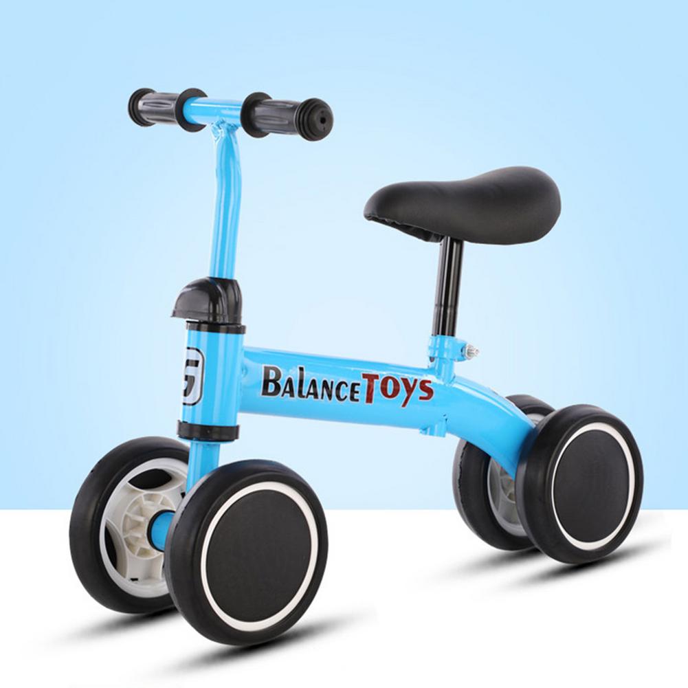 Baby Gleichgewicht Fahrräder Keine Pedal 4 Räder Kleinkind Kleinkind Fahrräder
