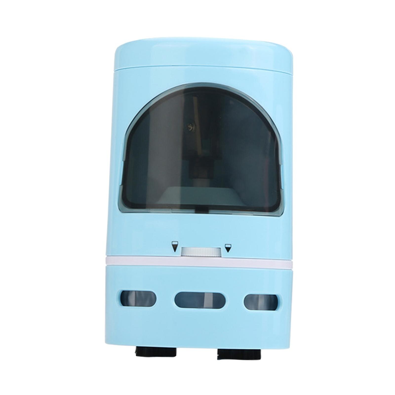 Electric Pencil Sharpener Portable School Supplies Stationery Pencil Sharpener Mini Vacuum Cleaner Stationary Kit for Student: Blue