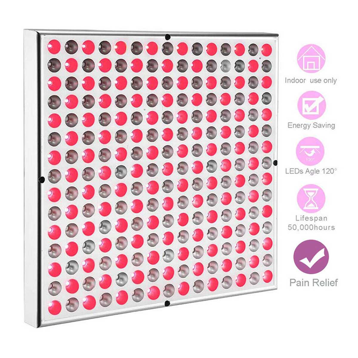 45W 850nm lumière Led rouge thérapie infrarouge 225 LED Anti vieillissement thérapie lumière pour le soulagement de la douleur de la peau du corps complet rouge LED pousser la lumière