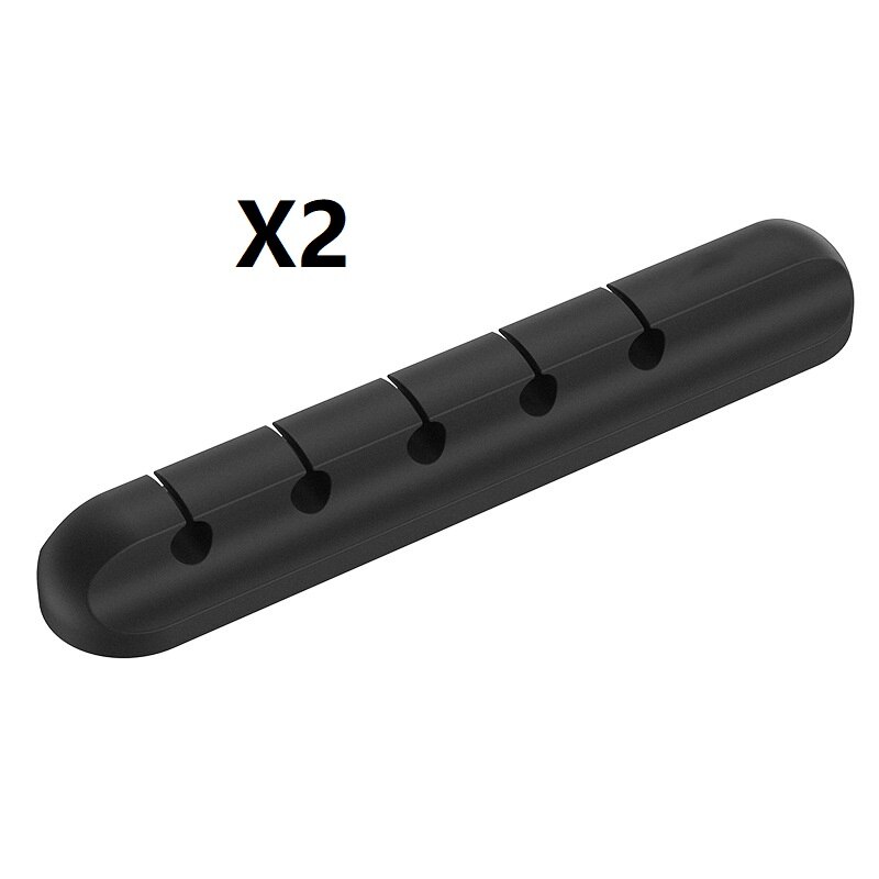 Self Stick Charging Cables USB Cords Cell Phone Chargers Wired Headphones Cable Organizer Car Wire Holder Desktop Cable Clamp: 5 Cards